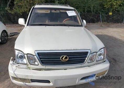 2000 Lexus Lx 470 from USA, damaged, VIN JT6HT00W0Y0085293